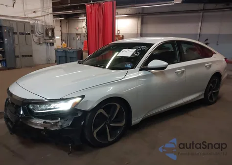 2019 Honda Accord Sport из США, поврежденный, VIN 1HGCV1F32KA093334